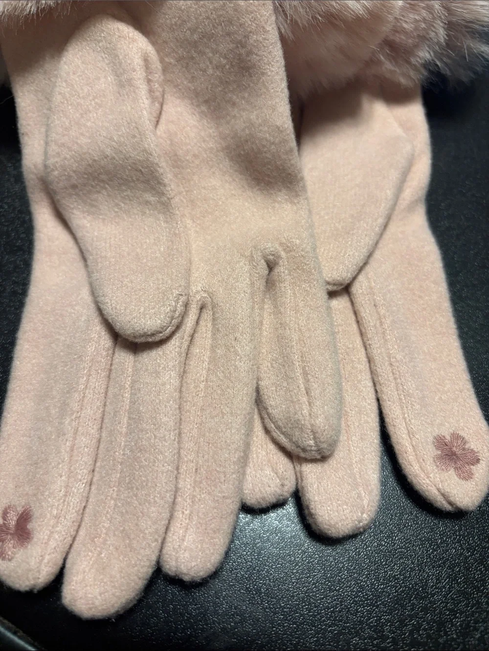 None stretchy worn it